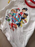 汪汪隊立大功（PAW PATROL）衣服兒童夏季純棉短袖t恤男童韓版上衣對汪汪隊立大功童裝 三拼色【汪汪隊5322】 110 cm 曬單實拍圖