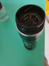 恩爾美（nRMEi）水杯男士大容量茶杯便攜車載辦公防摔耐高溫茶水分離泡茶玻璃杯子 商務(wù)黑520ml【茶倉(cāng)+升級(jí)杯套】 曬單實(shí)拍圖