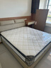 典雅大師真皮床雙人床現代簡(jiǎn)約婚床1.8米x2.0米主臥室大床高端大氣家用床 單床+九星太空棉床墊 1.8m*2m 框架結構 曬單實(shí)拍圖