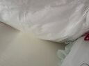 無(wú)印良品一次性床上三件套100%棉源酒店旅行床品床單被套枕套被罩-純白 曬單實(shí)拍圖