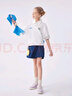 馬·拉?。∕.Latin）/【商場同款】童裝兒童褲子夏款女大童印花實穿牛仔裙褲 牛仔藍 150cm 曬單實拍圖
