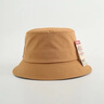 無(wú)印良品（MUJI）防紫外線(xiàn) 棉質(zhì)斜紋 漁夫帽 帽子 DBA52A4A  煙熏黃色 56.5-59cm  曬單實(shí)拍圖