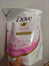 多芬（Dove）沐浴露乳液女男士泡泡云朵香體持久留香水型補充袋裝官方正品旗艦 櫻花甜香泡泡沐浴露160g*10袋 曬單實拍圖