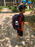 高爾夫（GOLF）書包小學生男孩1-3-6年級護脊兒童雙肩背包減負大容量高顏值減壓 曬單實拍圖