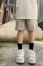 SK·TRIP新品板鞋男鞋春夏菅韌姿同款小白鞋男女鞋耐磨低幫百搭休閑鞋子男 復古白 40 曬單實拍圖