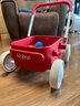 kidpop寶寶學(xué)步車可調(diào)速嬰兒多功能手推車防側(cè)翻助步車周歲禮物 活力紅 曬單實(shí)拍圖