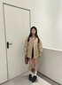 波司登25年輕薄羽絨服女短款90絨巴恩風翻領(lǐng)夾克外套B250135334 曬單實拍圖