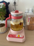 藍(lán)寶（BLAUPUNKT）0膠水全玻璃養(yǎng)生壺煮茶壺恒溫水壺?zé)畨厝嵋舯匾惑w迷你辦公室家用花茶壺?zé)踔髩胤篮酪缤挿?曬單實(shí)拍圖
