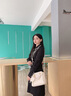 MARIE CLAIRE包包女包奢侈品高端女士手提包單肩斜挎包送老婆七夕情人節(jié)禮物 米白色  送正版labubu掛飾 曬單實(shí)拍圖