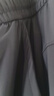 凡客誠品凡客誠品vancl休閑男士褲子輕薄透氣長褲直筒褲男 黑 L 【冰絲透氣面料】 曬單實拍圖