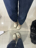 卓詩(shī)尼淺口平底單鞋女款2025年秋季新款法式軟底蝴蝶結瑪麗珍女鞋小皮鞋 杏色 37 曬單實(shí)拍圖