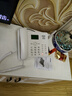飛利浦(PHILIPS）無線插卡電話座機(jī)全網(wǎng)通4G可錄音移動(dòng)聯(lián)通電信家用辦公固話CORD890B 白色 曬單實(shí)拍圖