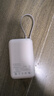 小米（MI）【3C認(rèn)證】小米充電寶移動電源 10000  自帶線雙向快充口袋版  淺咖色 可上飛機(jī)/火車 曬單實拍圖