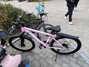 飛鴿女生山地自行車(chē)青少年公路變速減震越野男女成人學(xué)生山地車(chē)單車(chē) 落霞粉【輻條輪】 升級整車(chē)發(fā)貨 26寸【165-175CM】 24速（舒適級） 曬單實(shí)拍圖