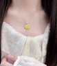 老鳳祥黃金吊墜女款足金項(xiàng)鏈輕奢時(shí)尚首飾生日七夕情人節(jié)禮物送老婆女友 約1.9克*燦爛花期足金吊墜*質(zhì)感禮盒/單拍不發(fā)貨 曬單實(shí)拍圖