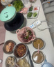 德國寶（German Pool）室內(nèi)電燒烤爐家用 迷你烤肉鍋燒烤爐 全自動旋轉(zhuǎn)烤肉鍋 韓式一體烤串機(jī) 烤肉盤大烤盤KQB-12C 克里綠 1層 曬單實拍圖