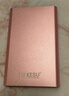 科碩（KESU） 移動(dòng)硬盤大容量USB3.0 安全加密高速機(jī)械外接硬盤 尊貴金屬-櫻花粉+硬盤包 2TB 曬單實(shí)拍圖