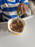 licheers鷹嘴蛋花碗寶寶自主進(jìn)食輔食碗一歲以上嬰兒吸盤(pán)碗花朵碗兒童餐具 曬單實(shí)拍圖