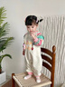 班喜迪嬰兒衣服秋裝嬰幼兒連體衣洋氣女寶寶衛(wèi)衣爬服春秋季超萌外出哈衣 米色 90cm 曬單實(shí)拍圖