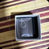 靈久久 S925銀光面穿針吊墜扣DIY手工翡翠扣琥珀水晶扣頭簡(jiǎn)易夾扣 白金色 小號(hào) 曬單實(shí)拍圖