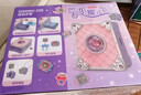時(shí)島兒童玩具女孩生日禮物3-6歲6-10歲DIY飾品禮盒戒指女孩過(guò)家家QC 魔方3D貼紙【67件套+禮盒】 曬單實(shí)拍圖