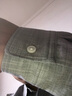 無(wú)印良品（MUJI）Labo 男式 羊毛混紡 襯衫領(lǐng) 襯衫 長(zhǎng)袖襯衣外套冬季 AF005C4A 淺灰色 M （170/92A） 曬單實(shí)拍圖