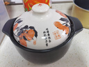 康舒康舒砂鍋家用燃?xì)鉄蹂佁沾伸易酗垷鯗伌笕萘磕透邷馗蔁涣焉冲?萬事如意燉煲適合3-5人用 3.8L 曬單實(shí)拍圖