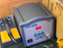 QUICK快克203H焊臺(tái)電烙鐵高頻恒溫203D電焊臺(tái)元器件維修焊接工具 203D  曬單實(shí)拍圖
