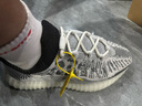 阿迪達(dá)斯YEEZY350條紋斑馬椰子夏日透氣男女休閑鞋IG9608 43 曬單實(shí)拍圖