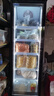 BAKDASH全屏立式冷凍展示柜速凍食品冷凍柜海鮮肉類(lèi)低溫柜速凍柜大容量冰柜商用超市冷柜 Pro丨-18~-22℃丨雙門(mén) 曬單實(shí)拍圖