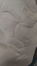 雅鹿·自由自在 抗菌纖維空調(diào)被春秋夏涼被子夏季150x200cm 淺灰 曬單實(shí)拍圖