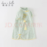 戴維貝拉（DAVE＆BELLA）女童連衣裙兒童漢服夏裝嬰兒寶寶國風(fēng)裙子小女孩 曬單實(shí)拍圖
