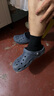 crocs卡駱馳貝雅洞洞鞋沙灘鞋|10126 卵石色-2V3 37/38(230mm)  曬單實拍圖