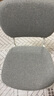 宜家（IKEA）VIHALS維哈斯軟墊椅餐椅學習椅辦公椅會議椅家用 白色/米灰色 曬單實拍圖