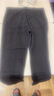 至濤美式cleanfit牛仔褲男夏季排扣設(shè)計(jì)感水洗微喇褲高街顯瘦百搭長(zhǎng)褲 E12黑色 XL 曬單實(shí)拍圖