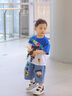 G.DUCKKIDS哪吒衣服男童夏季套裝哪吒兒童服裝男寶寶短袖運(yùn)動(dòng)服夏裝中小童裝 紅色 120 尺碼5~6歲【110-120cm】 曬單實(shí)拍圖