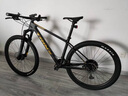 千里達(dá)（TRINX）V1200E UCI車隊(duì)同款碳纖維車架XC競賽越野山地車B00ST桶軸一體把 啞黑金 27.5*17寸 24速 曬單實(shí)拍圖