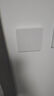 TEP 國際電工暗裝開關(guān)插座面板一開雙控五孔帶開關(guān)USB插座5孔插座白色網(wǎng)線空調(diào) 一開雙控開關(guān) 曬單實(shí)拍圖