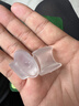 REXL德國兒童拇指外翻矯正器可穿鞋腳趾分離器大母腳指頭分趾器 透明一對裝【6~12歲】適合大拇趾 曬單實(shí)拍圖