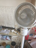 艾美特（AIRMATE）【小暴風(fēng)】空氣循環(huán)扇大風(fēng)量搖頭電風(fēng)扇家用臺(tái)式落地扇升級(jí)加高換氣輕音柔風(fēng)小風(fēng)扇 FA18-X115 曬單實(shí)拍圖