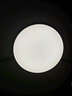 美的（Midea）LED吸頂燈臥室兒童房走廊陽(yáng)臺(tái)燈全光譜護(hù)眼智控?zé)艟咻x月白包安裝 曬單實(shí)拍圖