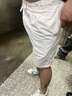 莫代爾潮牌短褲男夏季直筒修身運動休閑褲男士薄款外穿五分褲高端沙灘褲 黑色 3XL 160-180斤 曬單實拍圖