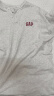Gap男女裝2025夏季新款純棉刺繡logo亨利領短袖T恤寬松上衣729074 淺灰 L (175/96A) 亞洲尺碼 曬單實拍圖