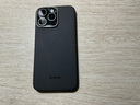 PITAKA適用蘋果iPhone15ProMax手機殼MagSafe磁吸凱夫拉600D芳綸半包碳纖維紋高級超薄男商務(wù)風保護套 黑灰細斜紋【沖量償新】丨升級鏡頭框·輕薄如【裸機】 曬單實拍圖