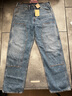 Levi's李維斯25年秋冬新款美式男士565寬松直筒休閑牛仔長褲A5756 中藍 34 (32) 曬單實拍圖
