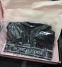 維多利亞的秘密 楊冪同款 夏季可外穿涼感Logo針織背心文胸運(yùn)動內(nèi)衣無鋼圈女 54A2黑色-復(fù)古方領(lǐng) 11228101 XS （30C/32A/32B/34AA） 曬單實(shí)拍圖