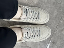 回力官方女鞋小白鞋女新款夏季百搭透氣休閑鞋女輕質網(wǎng)面運動板鞋子女 白黑【主圖款】 37 曬單實拍圖