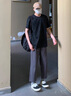 馬克華菲純棉八分休閑褲男士2025夏季薄款潮牌寬松直筒透氣運(yùn)動(dòng)工裝褲子男 灰色 L 【建議120-140斤】 曬單實(shí)拍圖