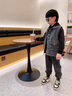 G.DUCKKIDS小黃鴨童裝男童秋裝套裝2025新款兒童衛(wèi)衣牛仔馬甲帥氣運動三件套 馬甲兩件套 140 建議130-140cm9-10歲 曬單實拍圖