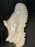 FILA  FUSION斐樂潮牌女鞋七夕經(jīng)典硬糖鞋厚底老爹鞋時(shí)尚運(yùn)動休閑鞋 棉花糖/銀-MM 38.5 曬單實(shí)拍圖